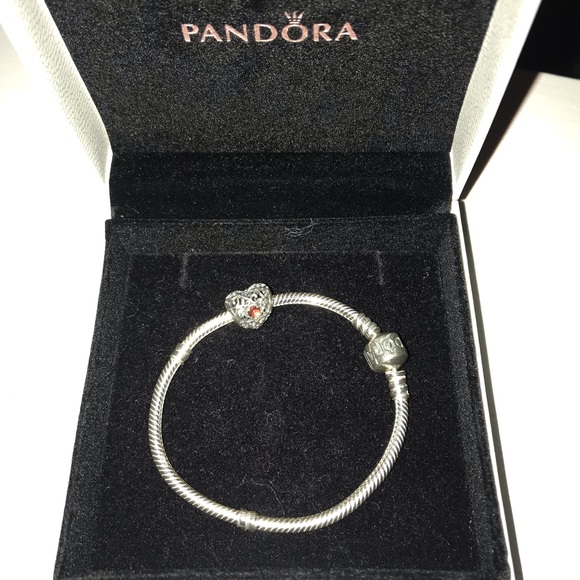 Pandora Classic Charm Bracelet - great condition!! - Picture 1 of 4